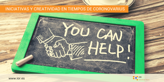 Iniciativas tiempo de coronavirus
